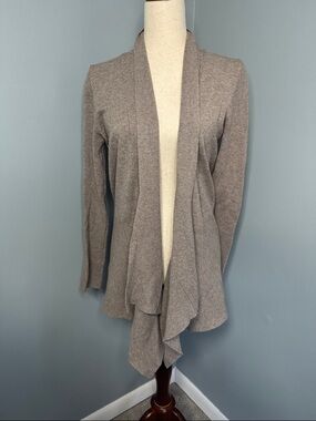 Dreamers by Debut Women’s Brown Open-Front Cardigan Sz XL